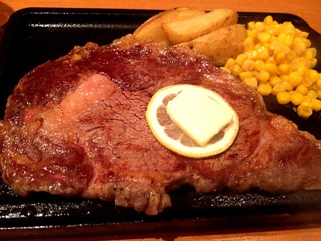 曙ステーキ>
