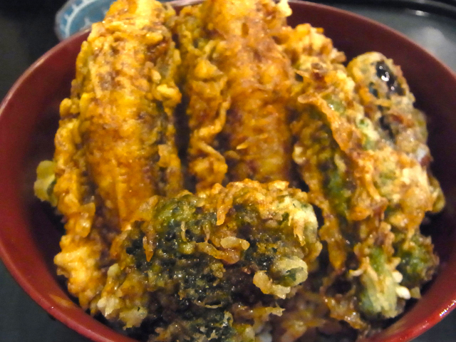 【天真】特製天丼がおすすめ!