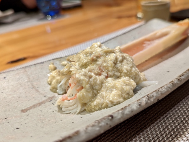 日本中探してもここだけでしか味わえない松葉蟹のオンパレード