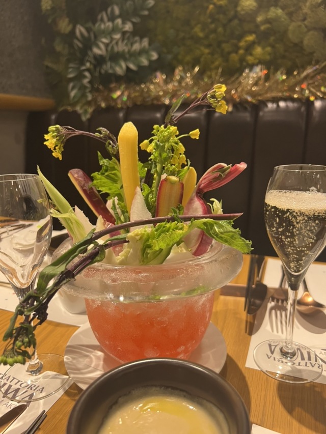 【TRATTORIA 庭】センスの良い料理の数々を楽しめる