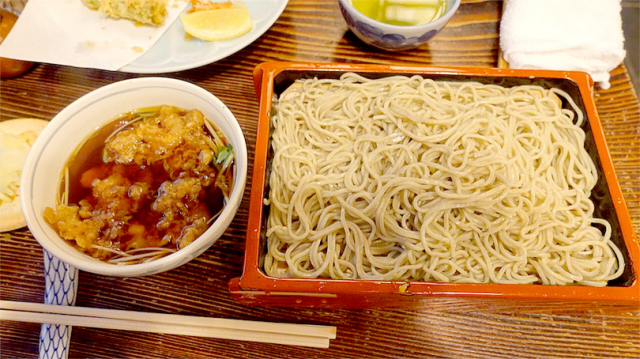 【室町砂場 日本橋本店】江戸蕎麦御三家の一つ「 砂場蕎麦 」を天もり・天ざる発祥の店「 室町砂場 」にて食す