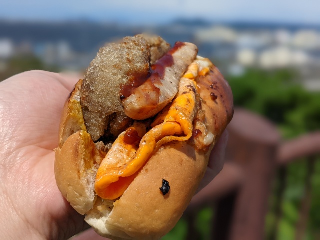 今屋のハンバーガー