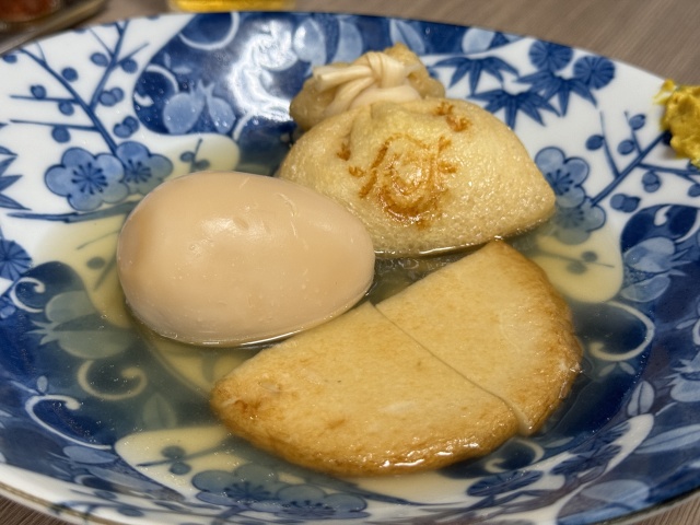市場に根付く本格おでん