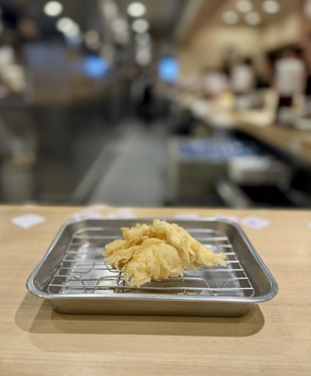 未だに行列のたえない博多の天ぷら