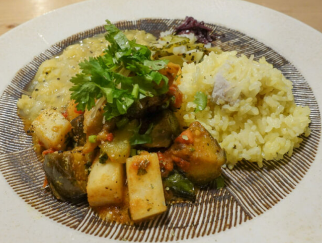 野菜の美味しいスパイス料理