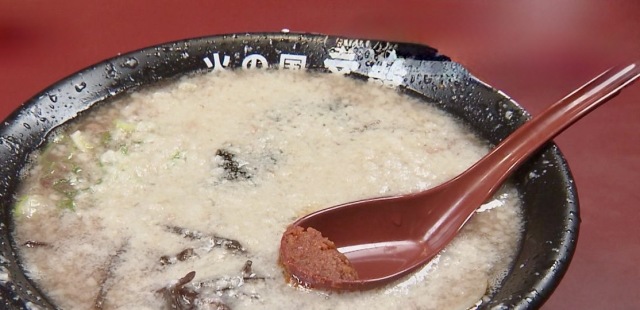 熊本ラーメンと言えば…。