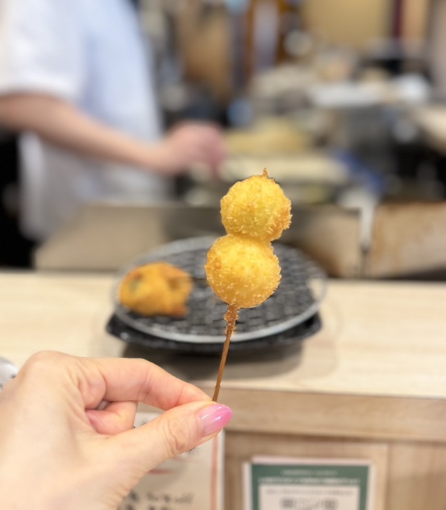 代官山の老舗串揚げ店
