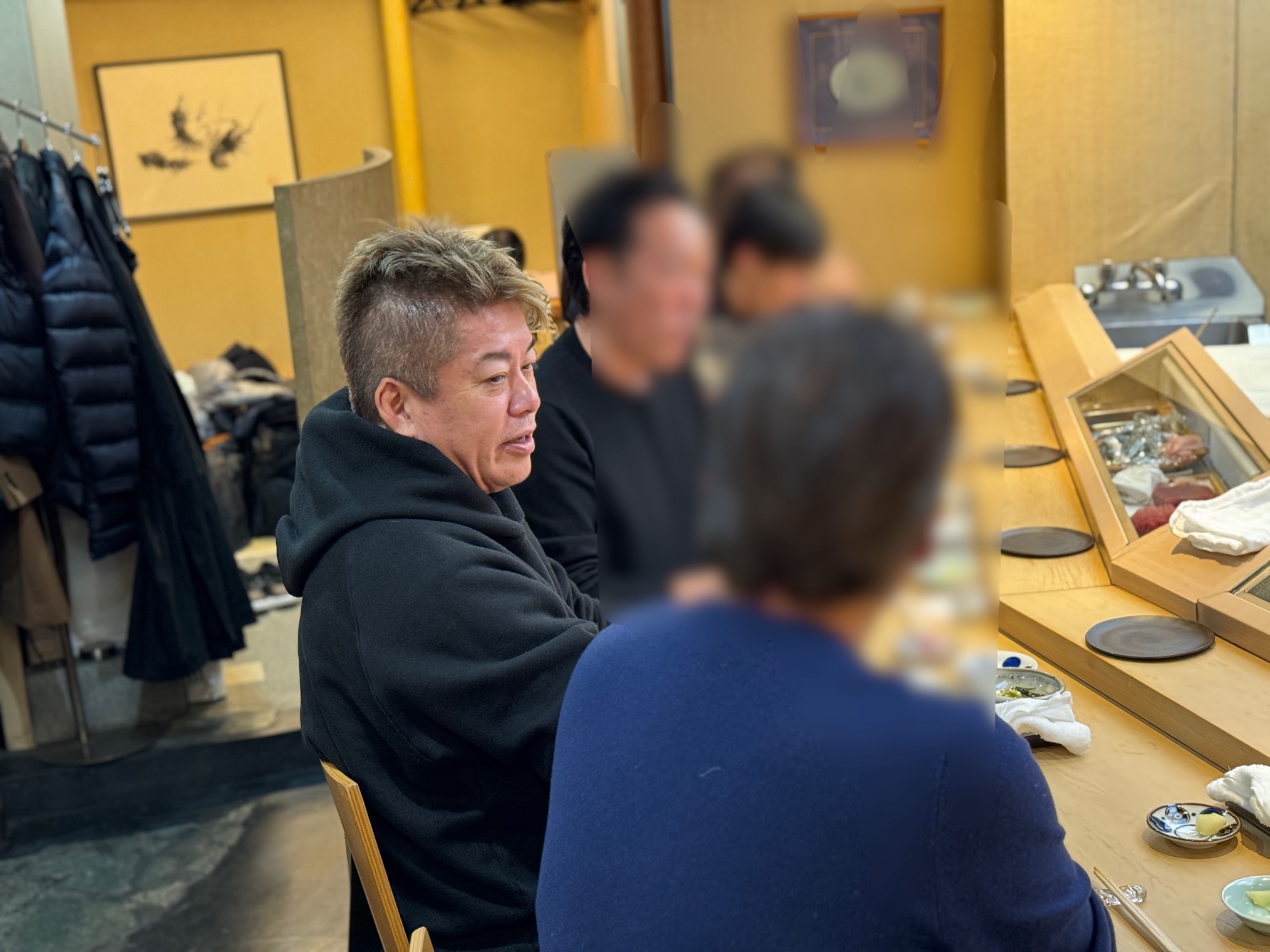 堀江貴文と高級寿司をいただけるプレミアム鮨会１１月『すし菊地』！！